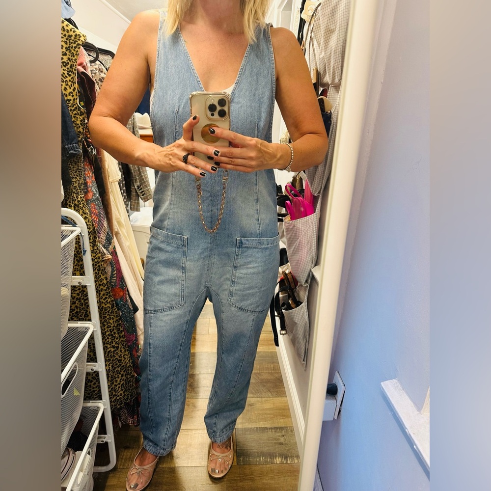- Free People High Roller Jumpsuit TALL